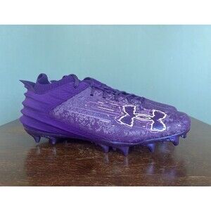 Under Armour Blur 2 MC Suede Purple Football Cleats Men’s Size 13 3027978-500